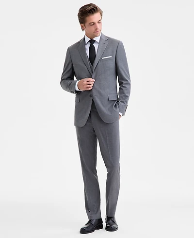 Dkny Men's Modern-Fit Vested Nested Suit