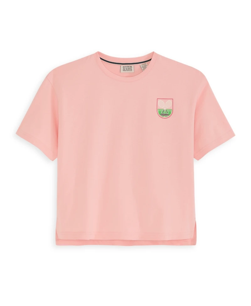Scotch & Soda Big Girls Tennis Group T-Shirt