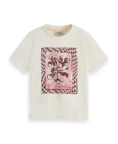 Scotch & Soda Big Girls Regular Fit T-Shirt