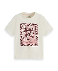 Scotch & Soda Big Girls Regular Fit T-Shirt