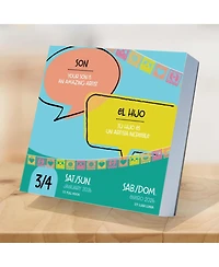 2026 Spanish Words Daily Desktop Calendar