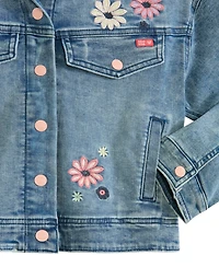 Scotch & Soda Big Girls Denim Group Stretch Jacket