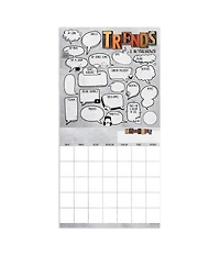 My Year Book Undated Memory 12"x12" Wall Calendar