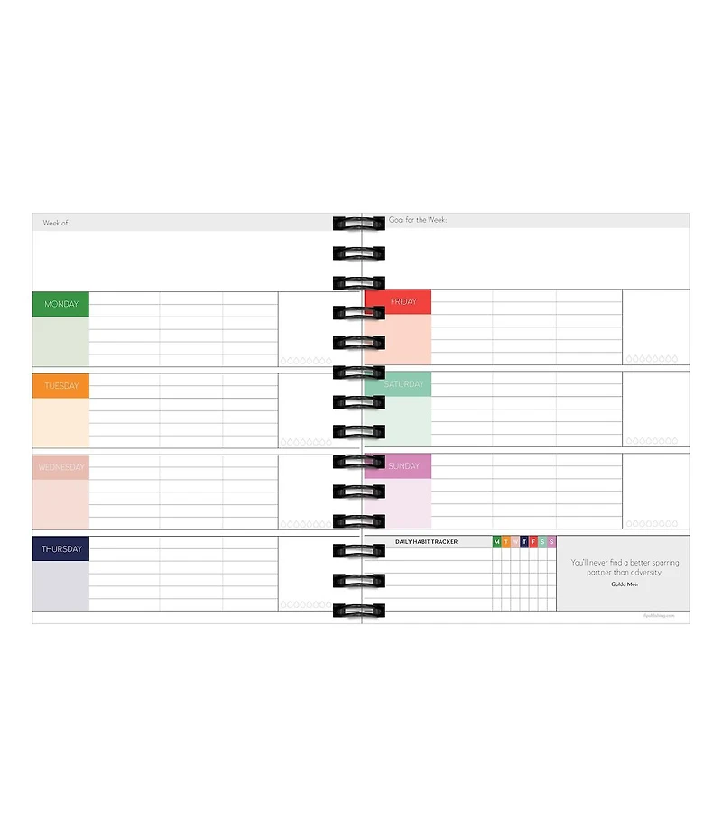 Weekly Monthly Luxe Planner