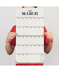 2026 Big Grid-Floral Wall Calendar