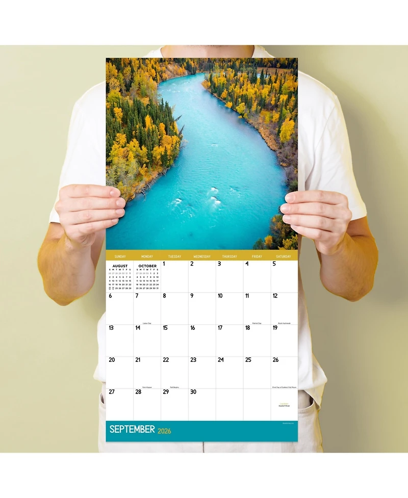 2026 Alaska Wall Calendar
