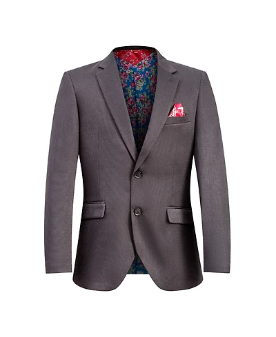 Elie Balleh Boys Slim Fit Classic Blazer