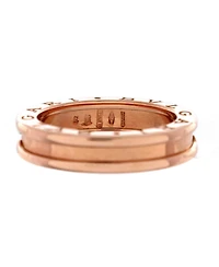Pre-Owned Bvlgari B.Zero1 One Band Ring 18K Rose Gold