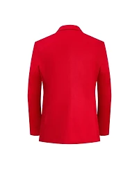 Elie Balleh Boys Red Slim Fit Clasic Blazer