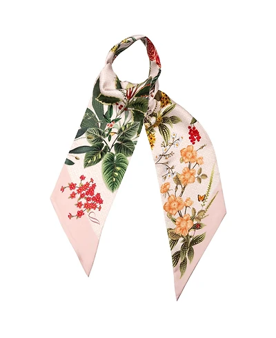 Ornella - Skinny Silk Scarf for Women