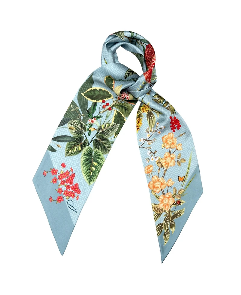 Ornella - Skinny Silk Scarf for Women