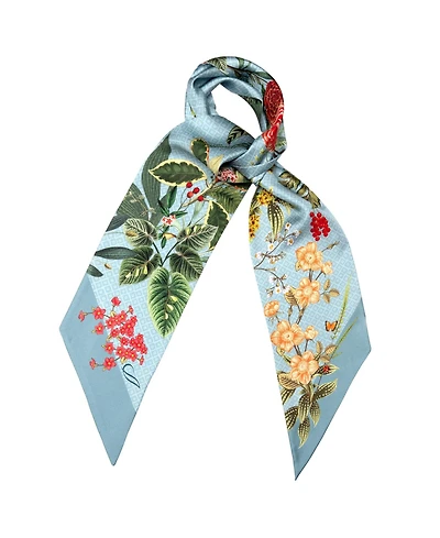 Ornella - Skinny Silk Scarf for Women