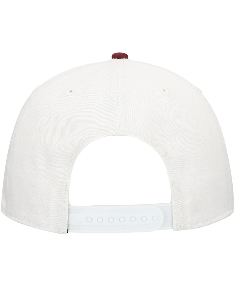 '47 Brand Men's White Virginia Tech Hokies Gridiron Clean Up Adjustable Hat