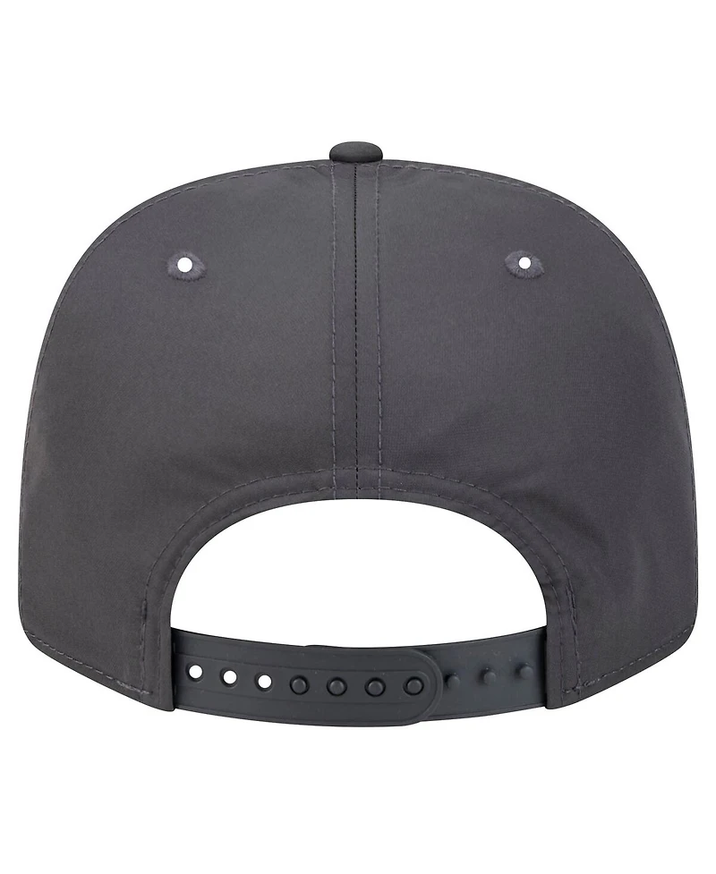 New Era Men's Graphite Tennessee Titans Main 9SEVENTY Stretch Snap Hat