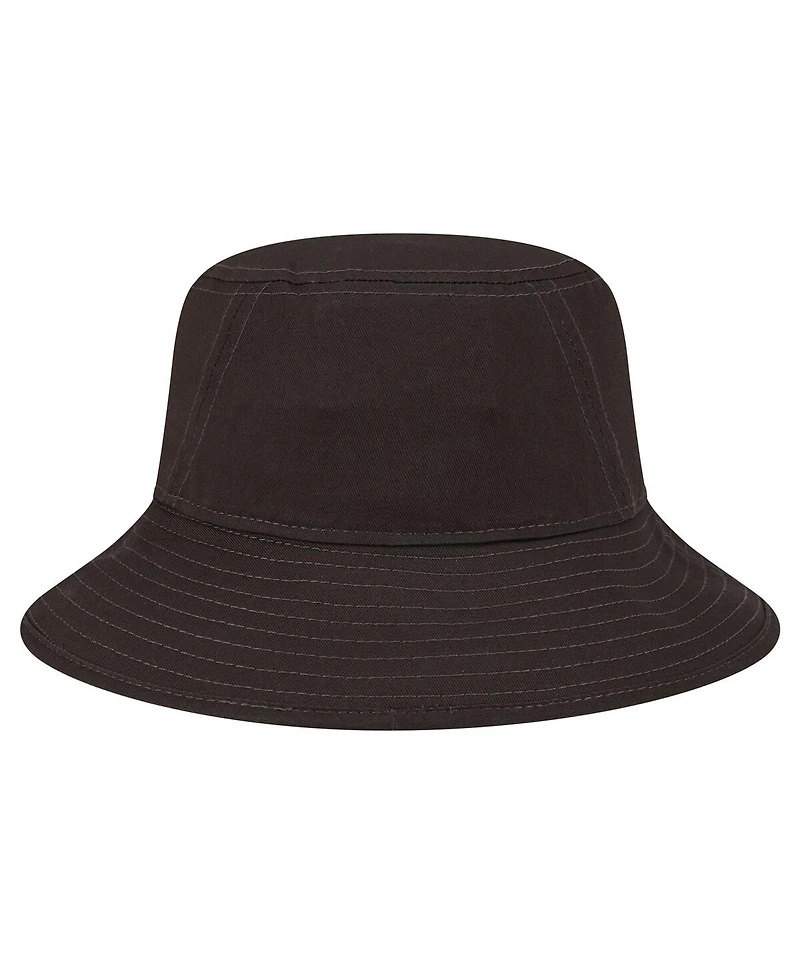 New Era Men's Brown Cleveland Browns Main Bucket Hat