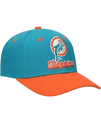 Mitchell & Ness Big Boys and Girls Aqua Miami Dolphins All In 2.0 Adjustable Hat