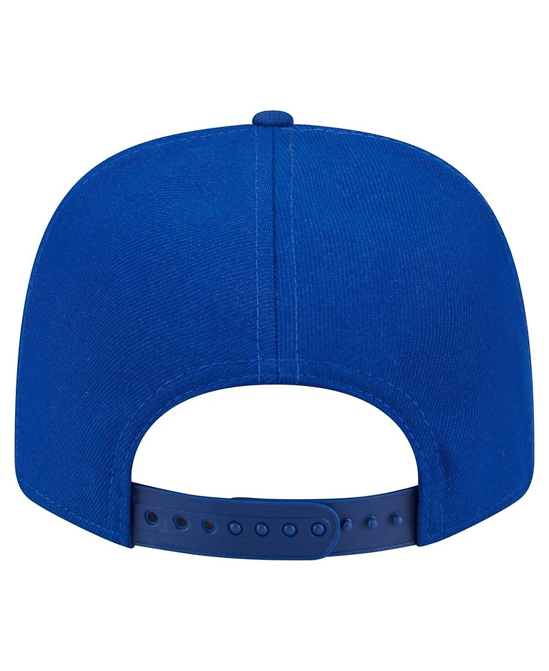 New Era Men's Royal New York Giants Gameday Multi Rope 9SEVENTY Stretch Snap Hat