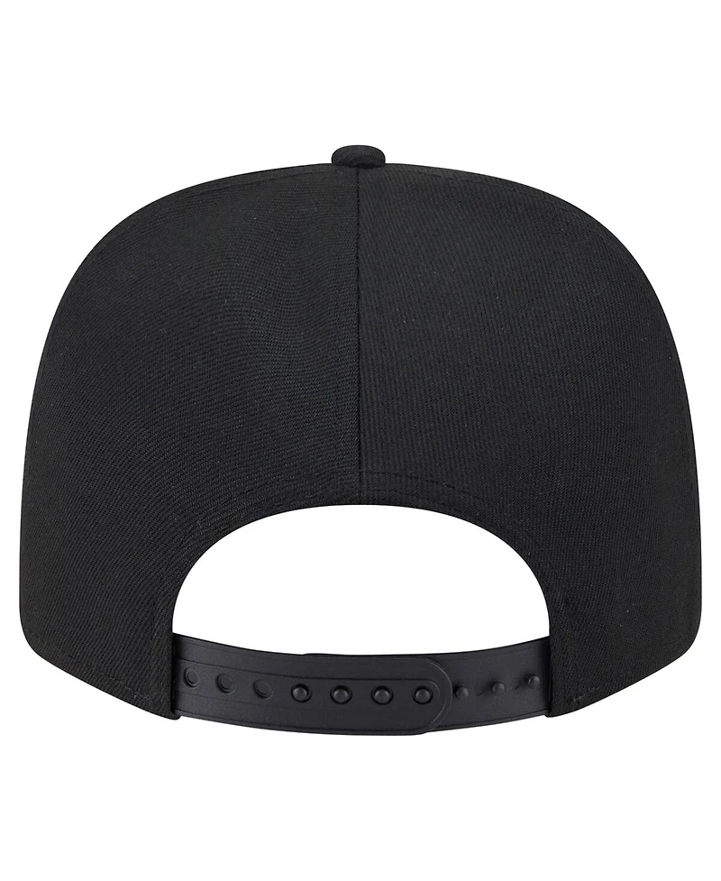 New Era Men's Black Baltimore Ravens Gameday Multi Rope 9SEVENTY Stretch Snap Hat