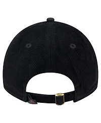 New Era Women's Black Arizona Diamondbacks Corduroy 9TWENTY Adjustable Hat