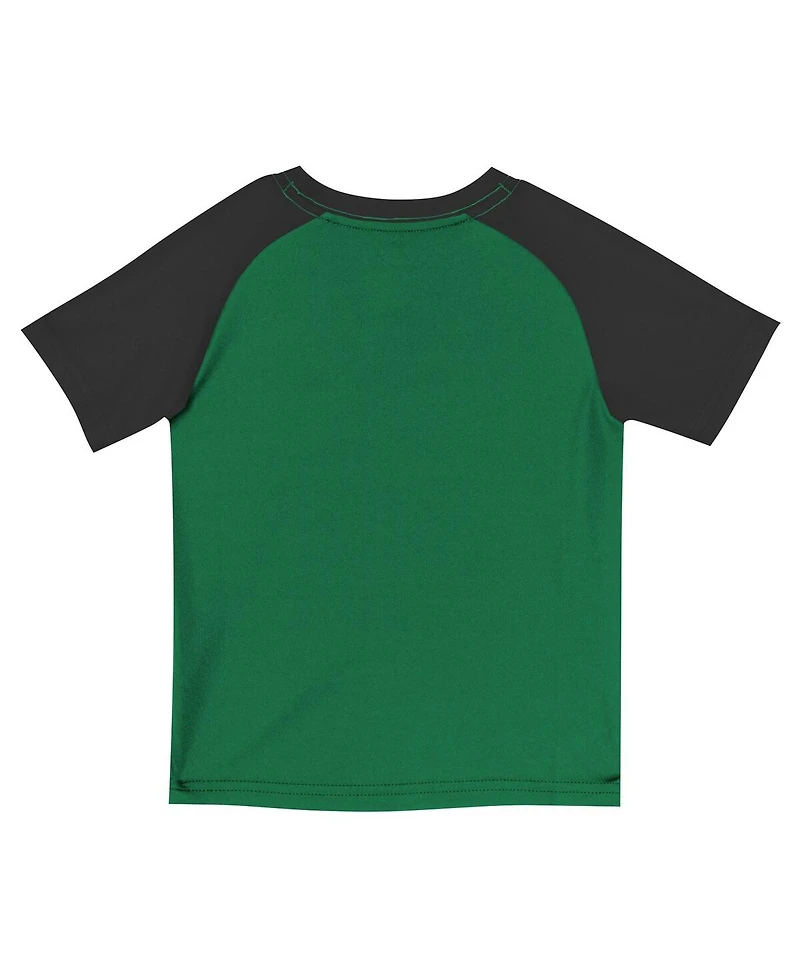 Nike Big Boys and Girls 2-Piece Kelly Green Boston Celtics Practice T-Shirt Shorts Set