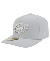 New Era Men's Gray Carolina Hurricanes Color Pack A-Frame 59FIFTY Fitted Hat