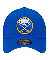 New Era Men's Royal Buffalo Sabres Core A-Frame 9FORTY Adjustable Hat