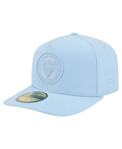 New Era Men's Light Blue Philadelphia Union Color Pack A-Frame 59FIFTY Fitted Hat