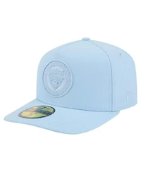 New Era Men's Light Blue Philadelphia Union Color Pack A-Frame 59FIFTY Fitted Hat