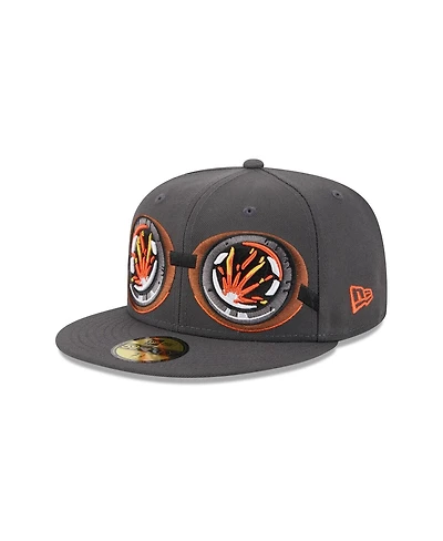 New Era Men's Gray Lehigh Valley IronPigs Theme Nights 59FIFTY Fitted Hat