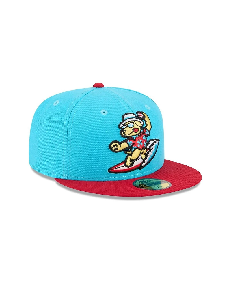 New Era Men's Blue Clearwater Threshers Theme Nights 59FIFTY Fitted Hat