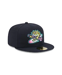 New Era Men's Navy Jersey Shore BlueClaws Theme Nights 59FIFTY Fitted Hat