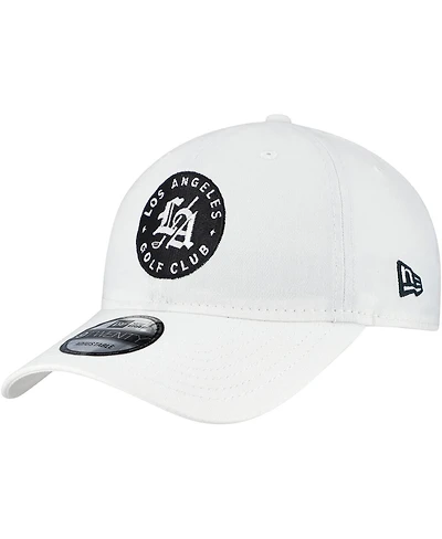 New Era Men's White Los Angeles Golf Club Tgl Team 9TWENTY Adjustable Hat