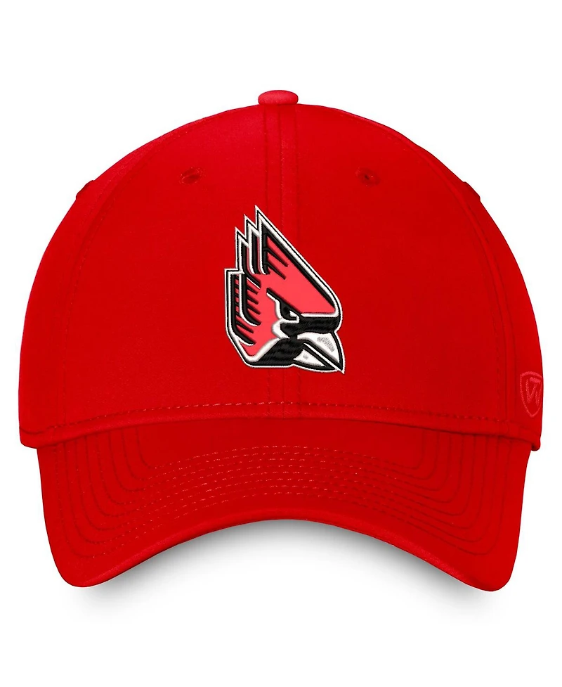 Top of the World Men's Cardinal Ball State Cardinals Reflex Performance Flex Hat