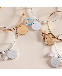 The Sun Will Rise Duo Charm Bangle Bracelet
