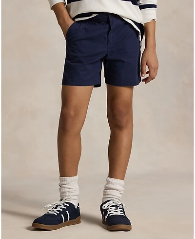 Polo Ralph Lauren Big Boys Prepster Flex Abrasion Twill Shorts