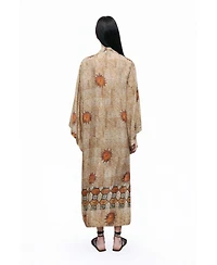 Nocturne Women's Mosaic Patterned Kimono