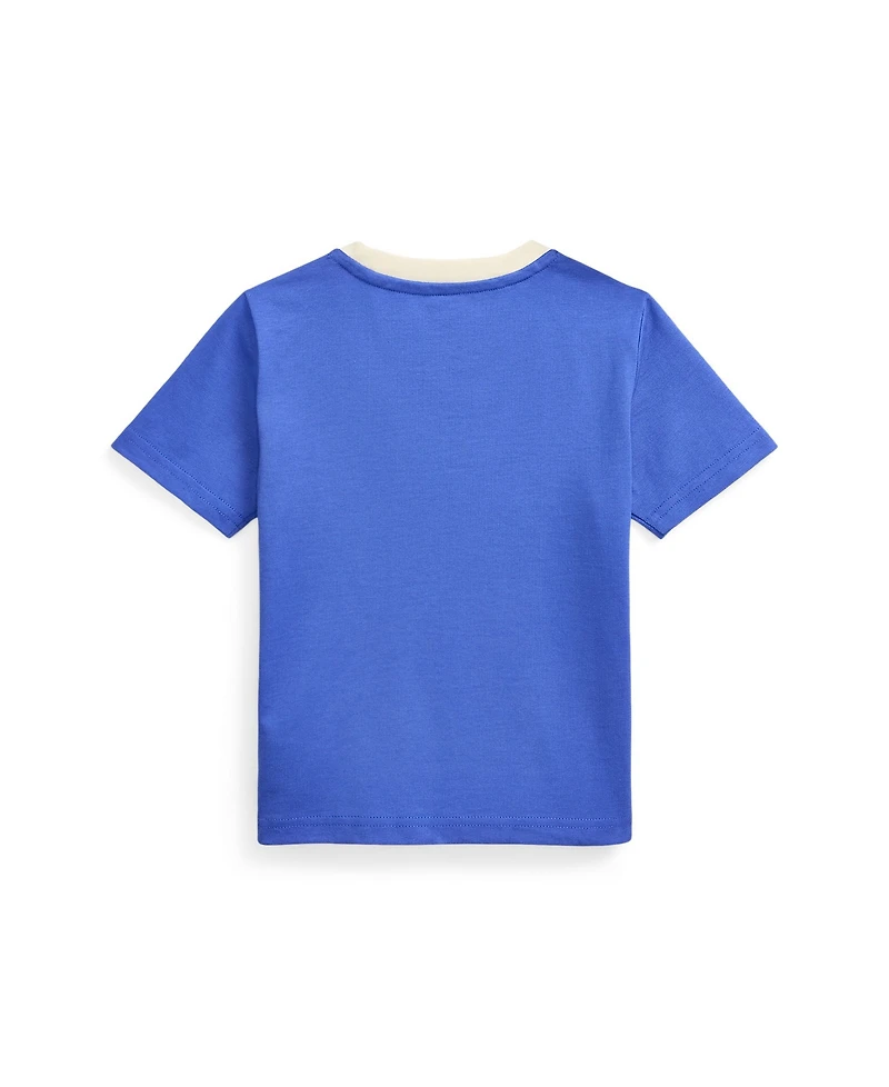 Polo Ralph Lauren Toddler and Little Boys Crest Jersey T-Shirt