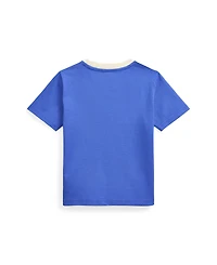 Polo Ralph Lauren Toddler and Little Boys Crest Jersey T-Shirt