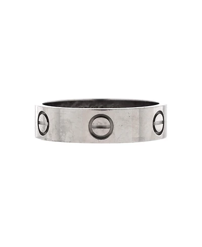 Pre-Owned Cartier Love Band Ring 18K White Gold