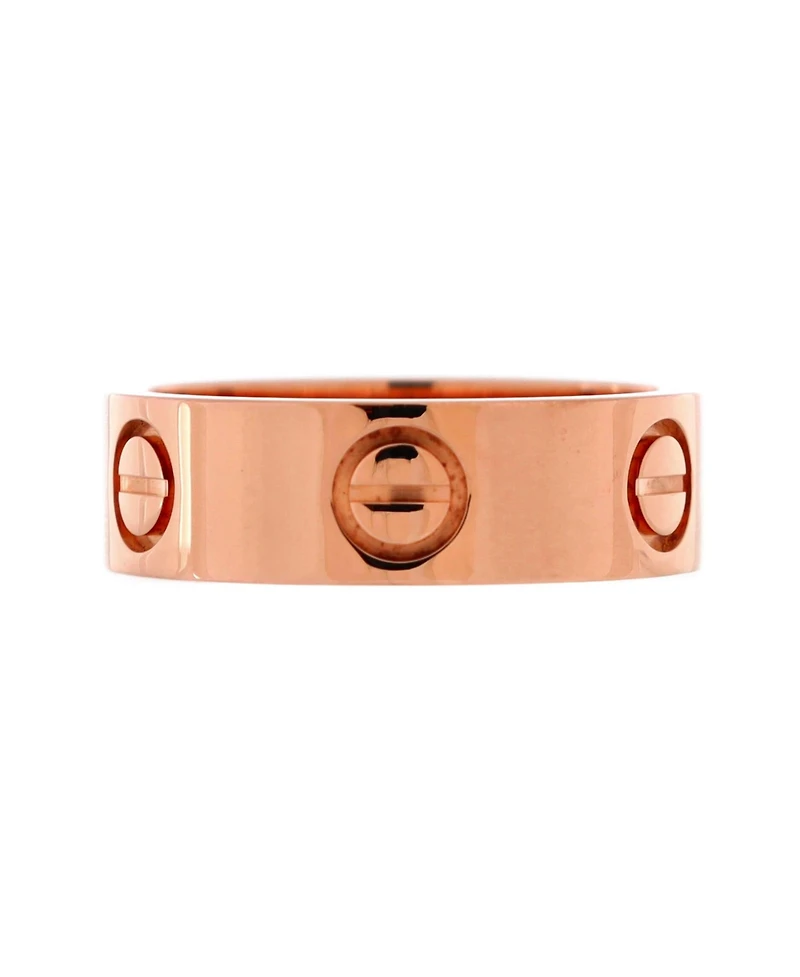 Pre-Owned Cartier Love Band Ring 18K Rose Gold