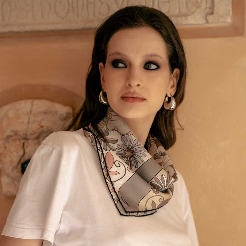 Anita - Silk Bandana for Women