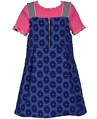 Bonnie Jean Toddler and Little Girls Floral Jumper Dress