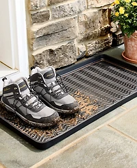 Eddie Bauer Rubber Boot Tray, 16" x 32"