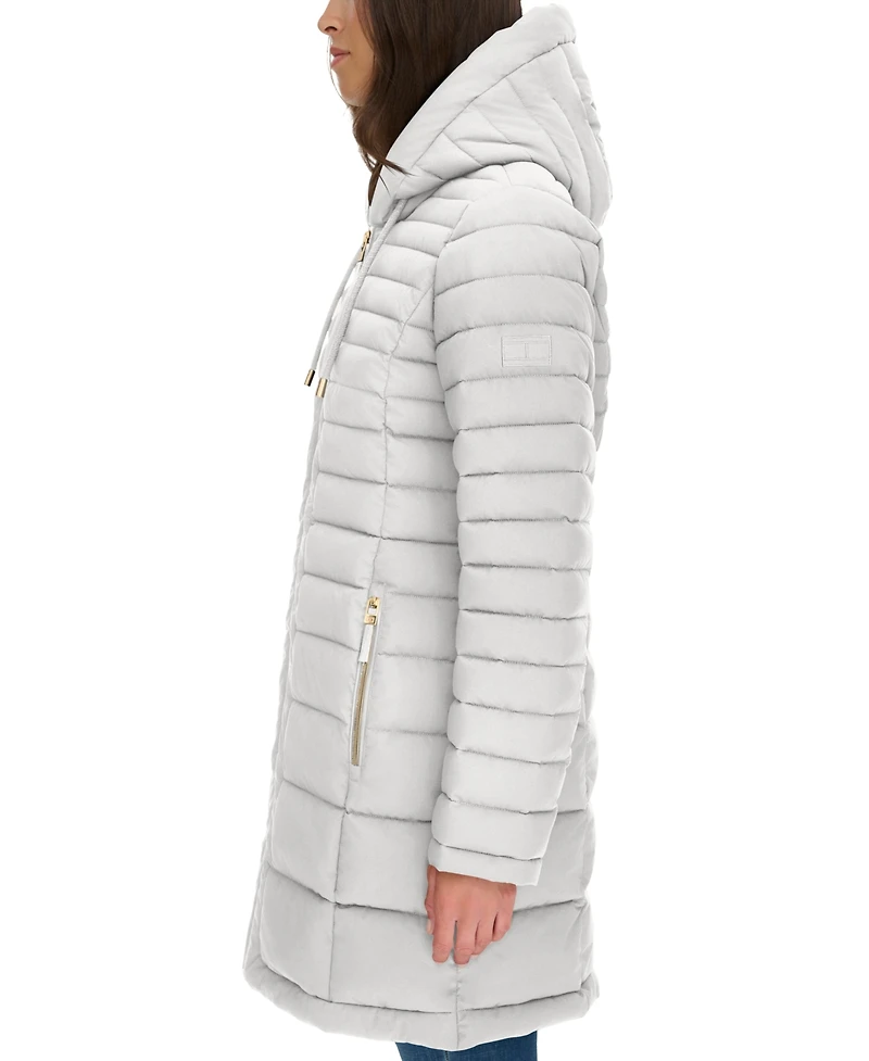 Tommy Hilfiger Women's Hooded Packable Puffer Coat