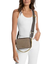 Michael Michael Kors Bryant Medium Double-Zip Chain Camera Crossbody