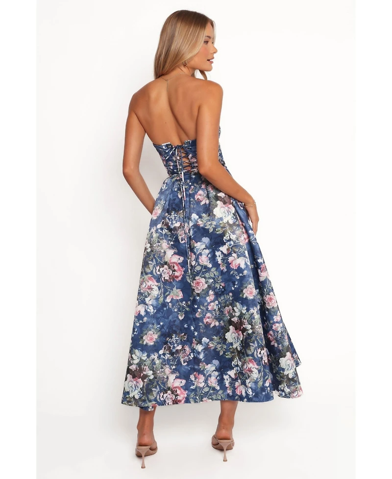 Petal and Pup Women's Darina Strapless Midi Dress