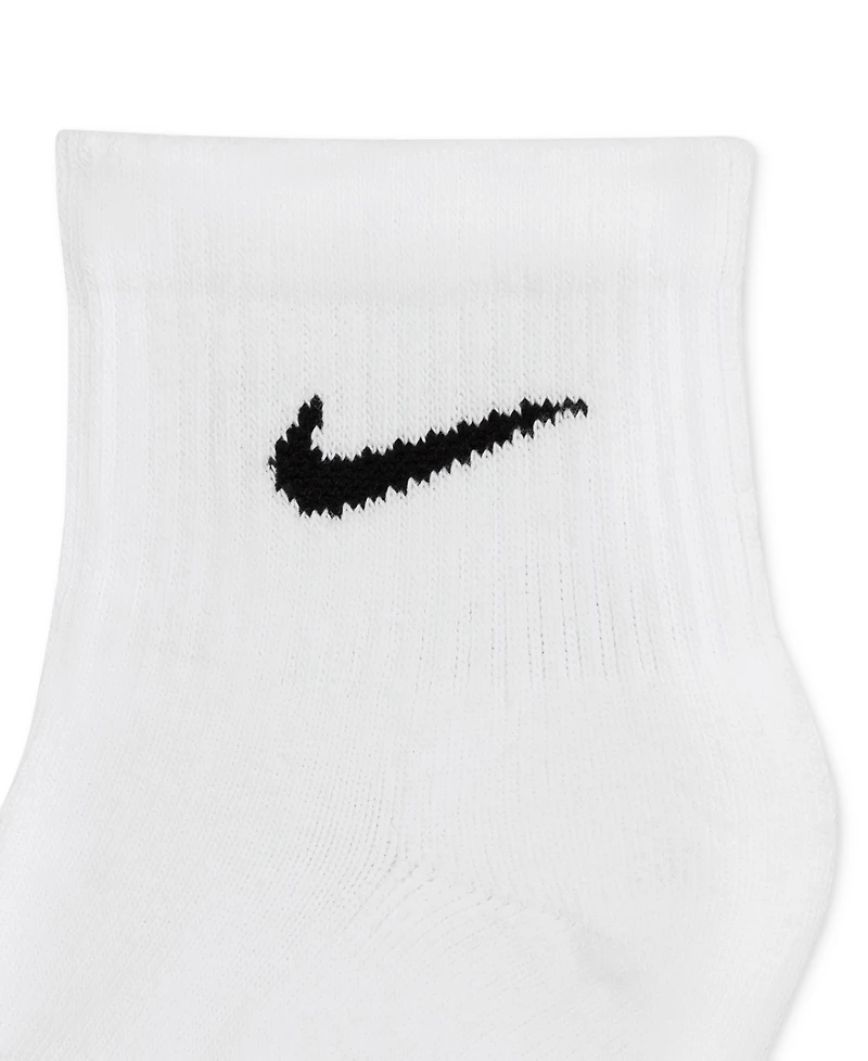 Unisex Nike Dri-fit Cushion Quarter Socks 3-Pack