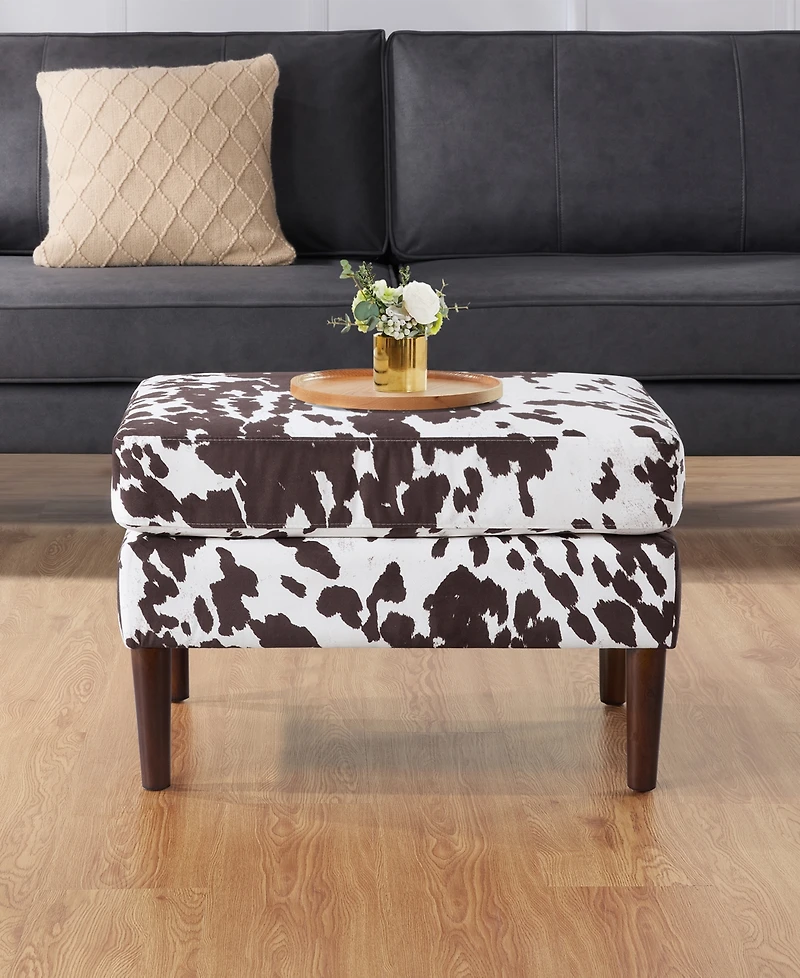 Convenience Concepts 20.25" Designs4Comfort Marlow Mid Century Ottoman