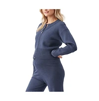 Ripe Maternity Delta Zip Through Knit