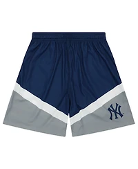 Foco Men's Blue New York Yankees Color-Blocked Shorts